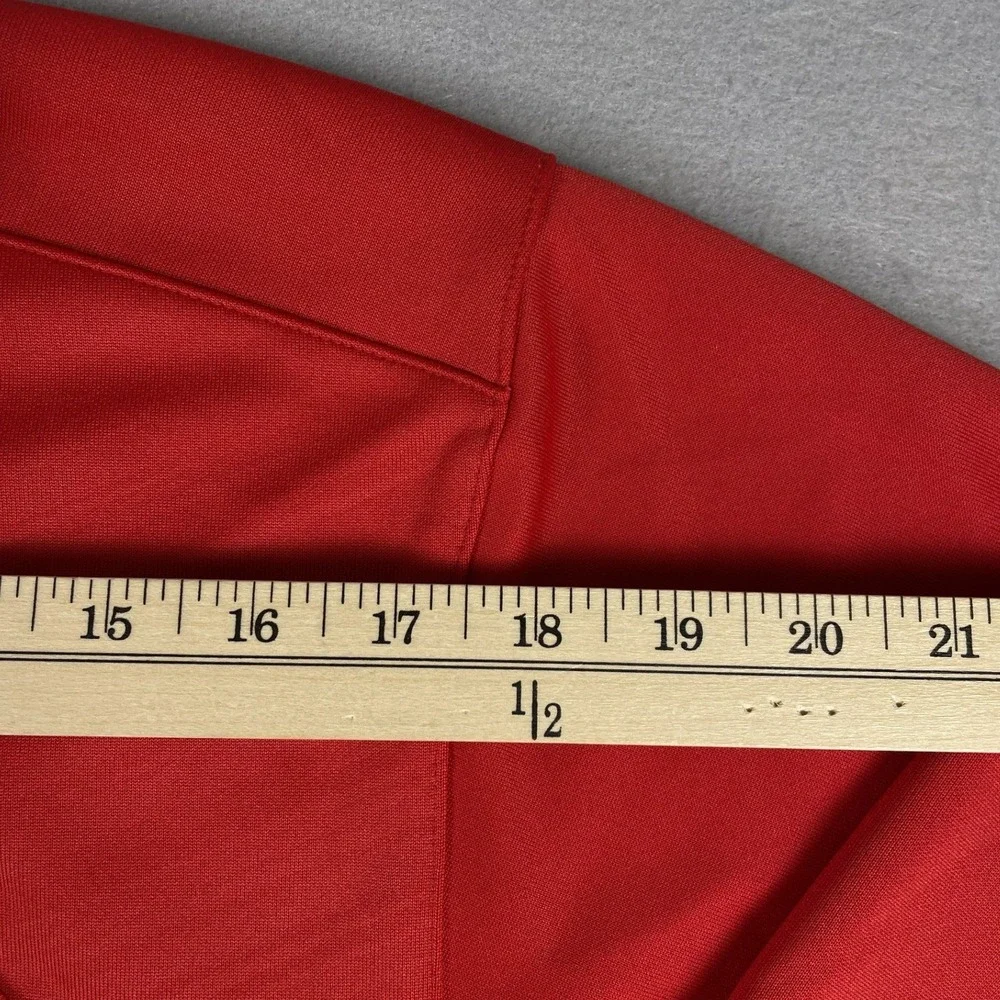 Nike Jacket Mens M Red Ohio State Buckeyes Dri-FIT Full Zip‎ Collegiate Athletic